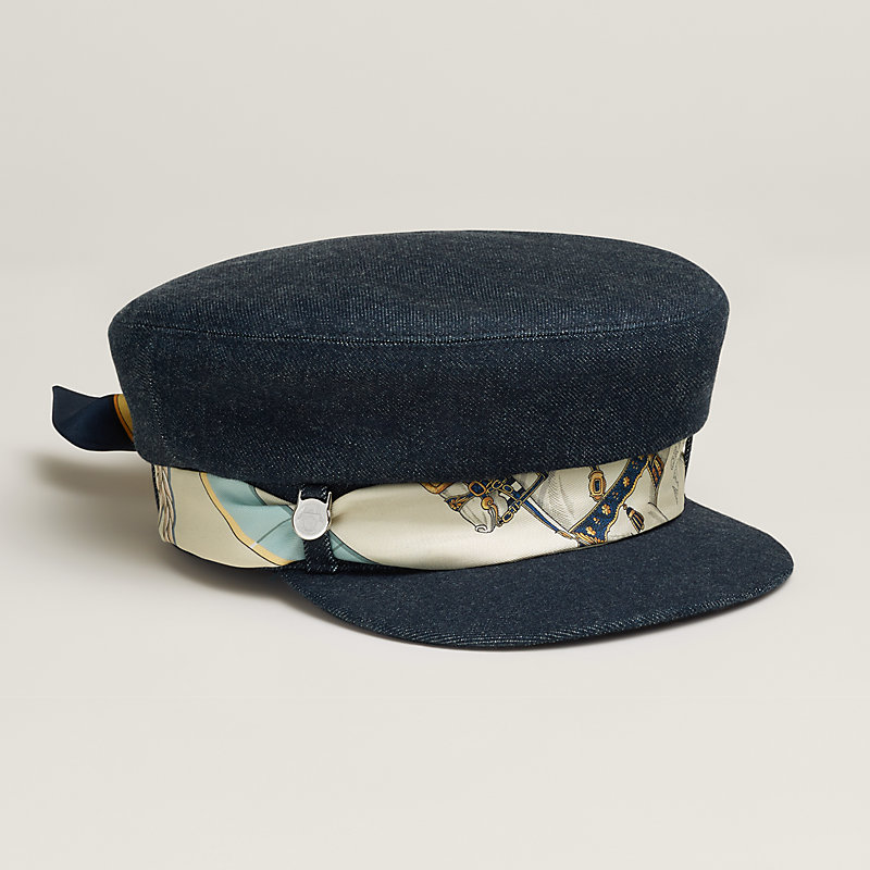 【カジュアル♪】HERMES ハット Deauville Denim HERMÈS DEAUVILLE CAP – Caroline's Fashion Luxuries